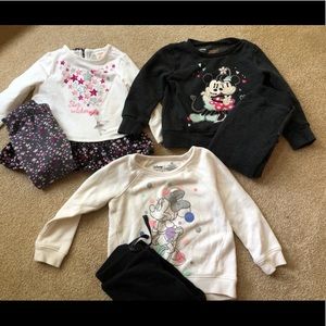 Toddler Girl’s 24M-2T Sweater Outfit Bundle